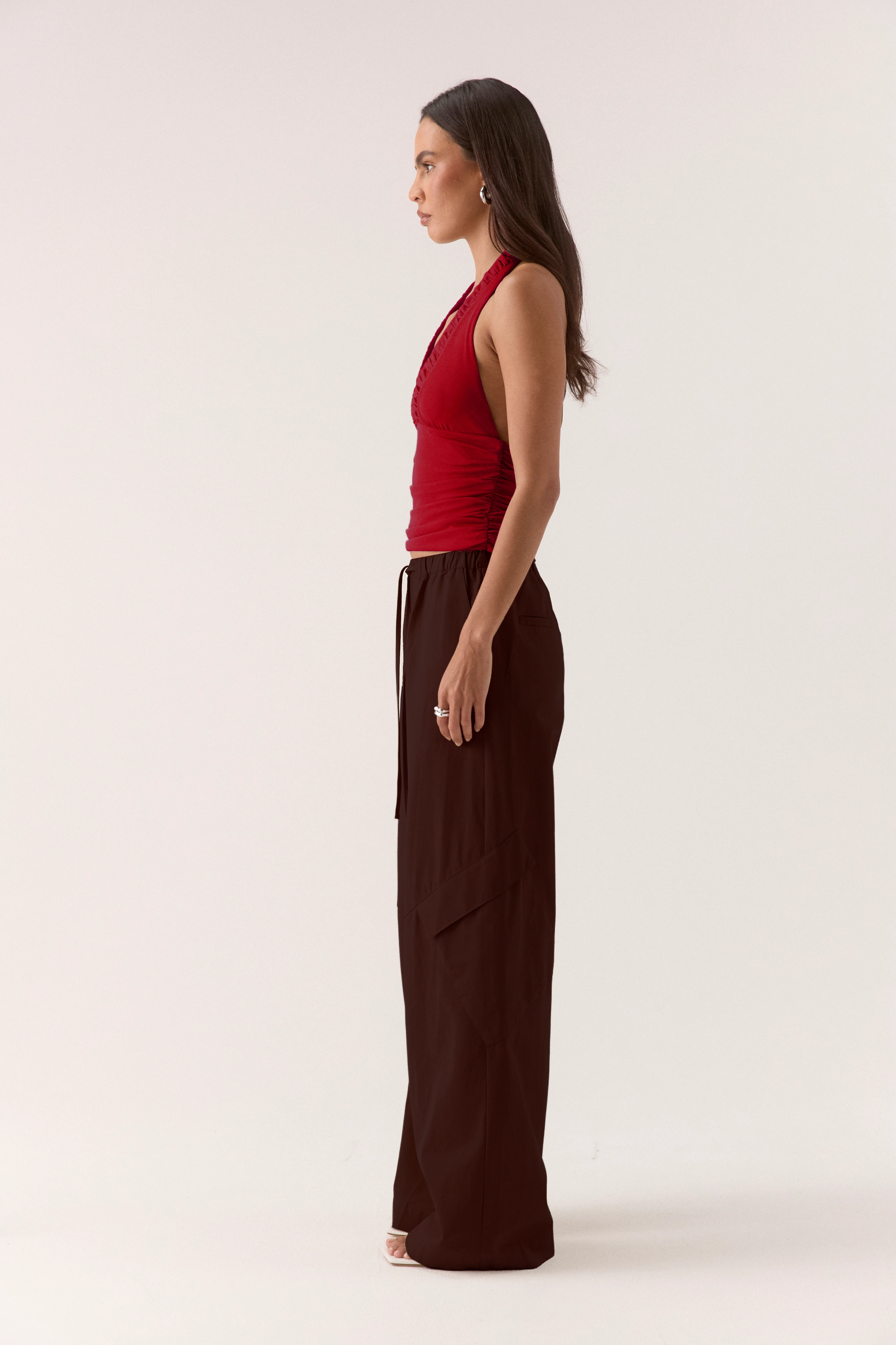ALORA TOP - CHERRY - Image 3