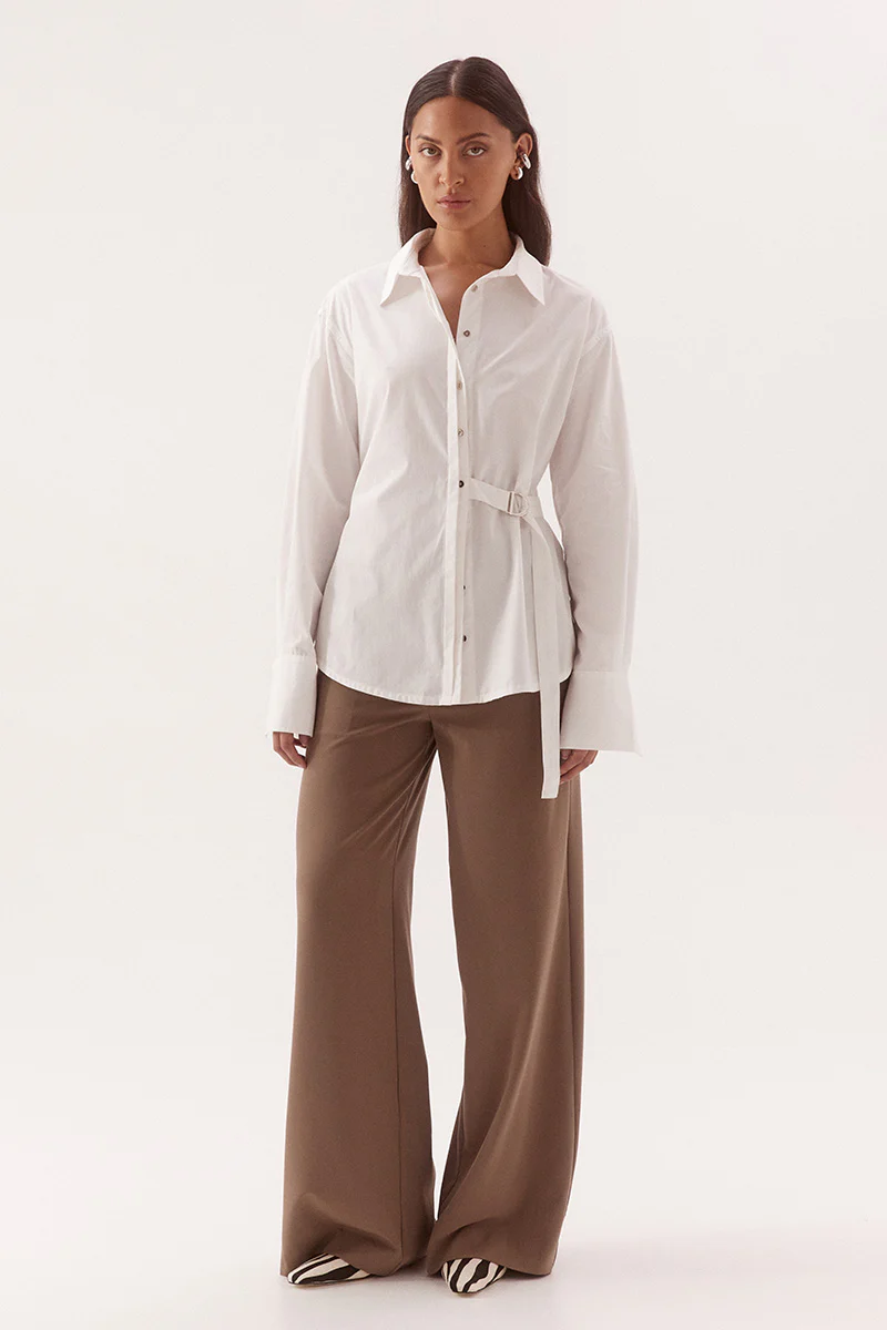 BLUME SHIRT - CHALK