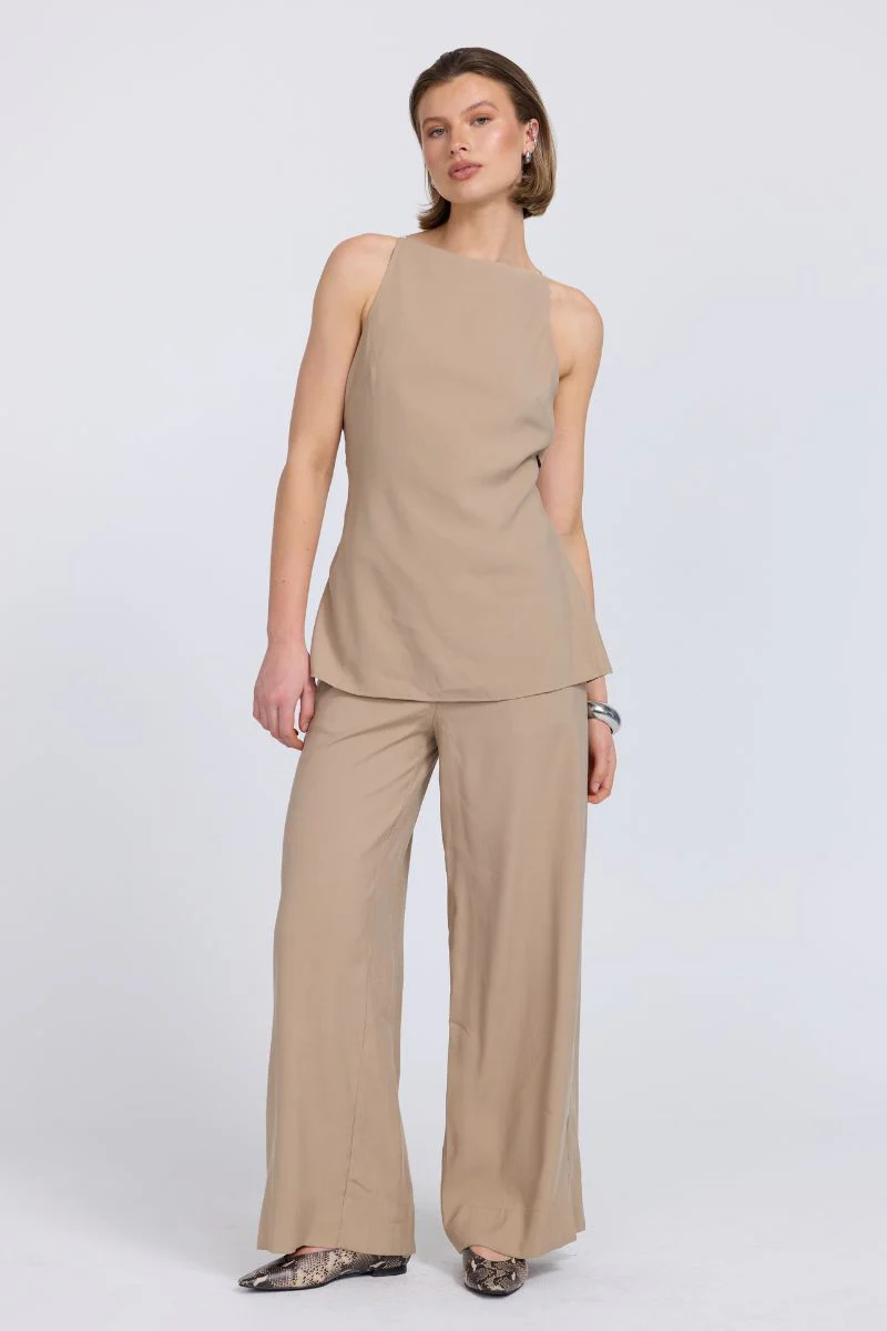 SANCTUARY TUNIC - LATTE